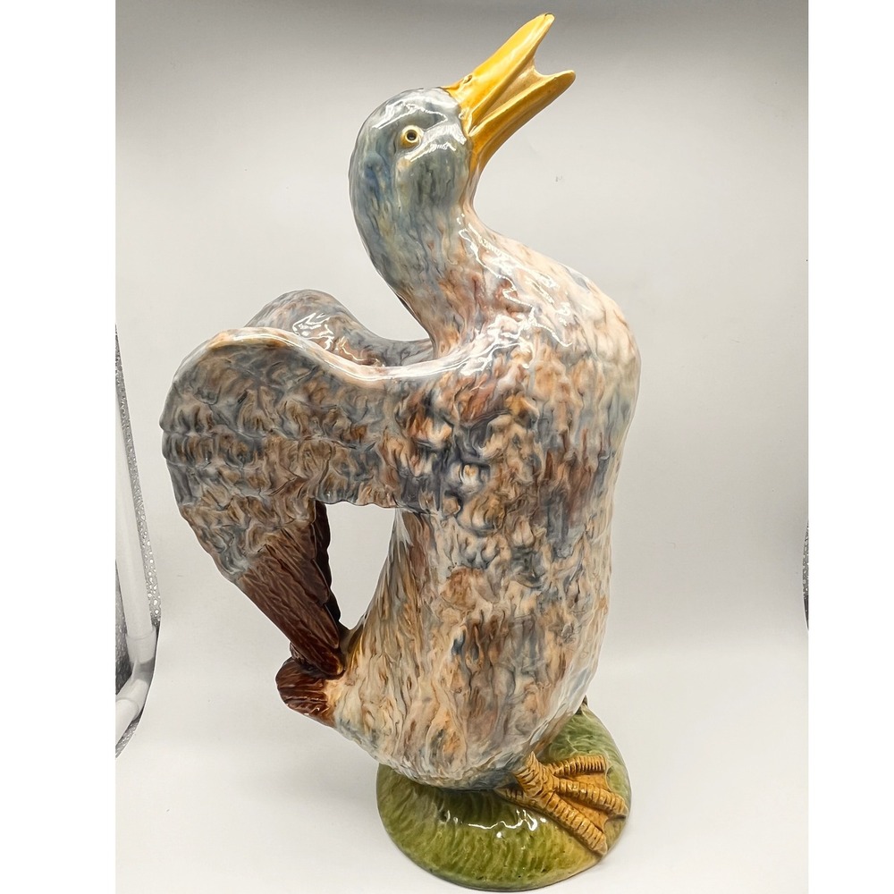 Antique‎ Portuguese Majolica Duck